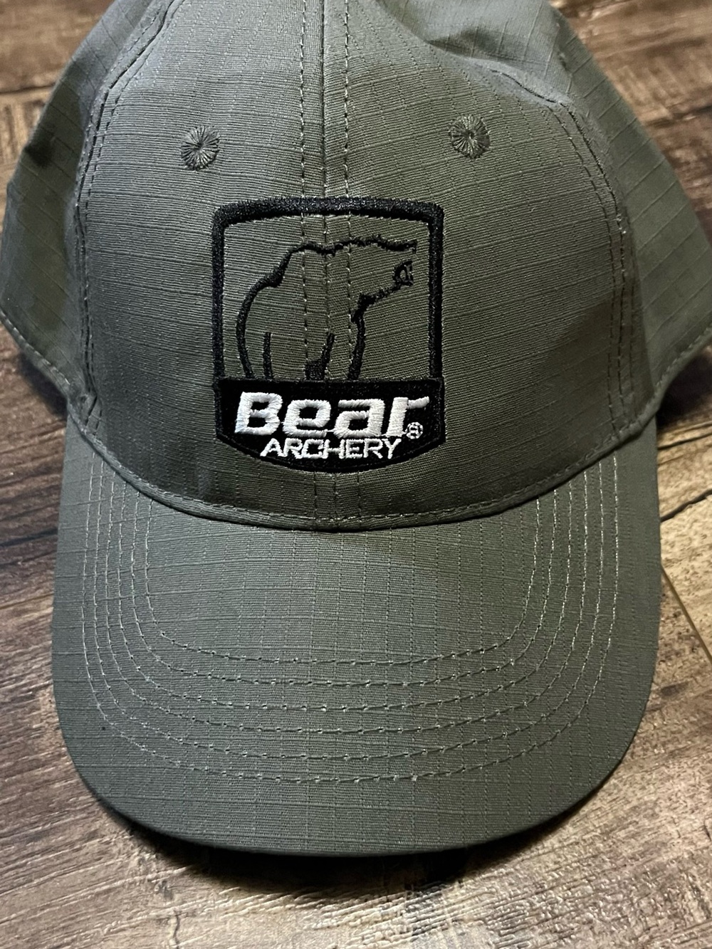 Boar Archery Olive Green Logo Cap